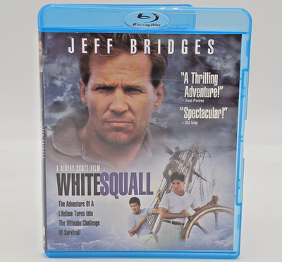White Squall (Blu-ray, 1996) Jeff Bridges, A Ridley Scott Film, OOP Mill Creek
