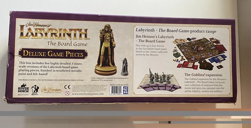 Jim Henson's Labyrinth El Juego de Mesa Juego de Lujo Piezas River Horse Juego Foto 3 de 3