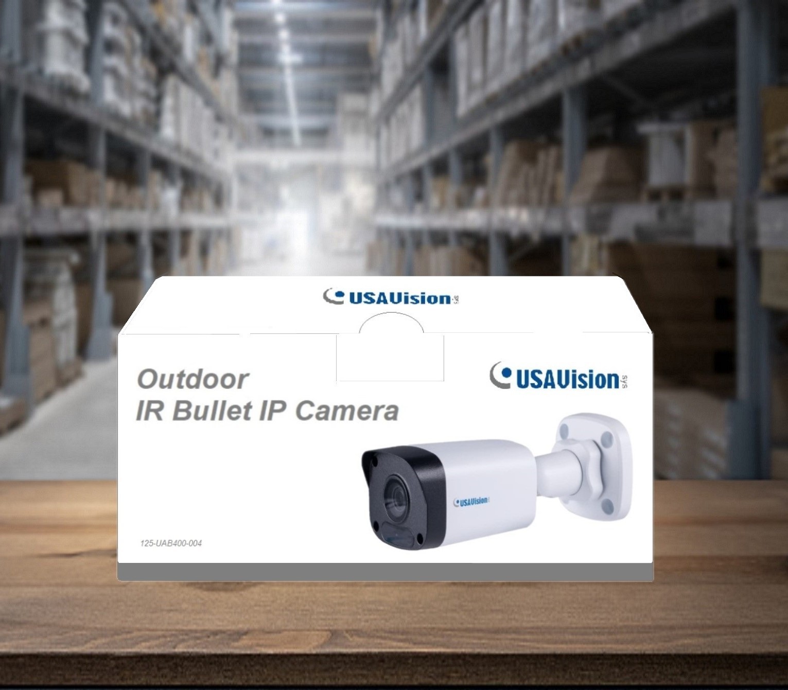 GeoVision USAVISION Outdoor PoE Network Mini Security Camera 4MP IR (0-LUX) IP67