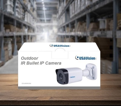 GeoVision USAVISION Outdoor PoE Network Mini Security Camera 4MP IR (0-LUX) IP67