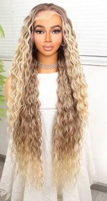 13*4 Lace Front Hair Glueless Lace Perücken lockig
