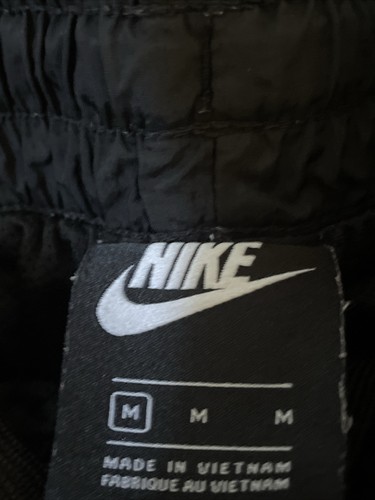 Girls Kids Nike Sportswear Black Purple Windbreaker Jogger Pants - Size Medium - Picture 4 of 5