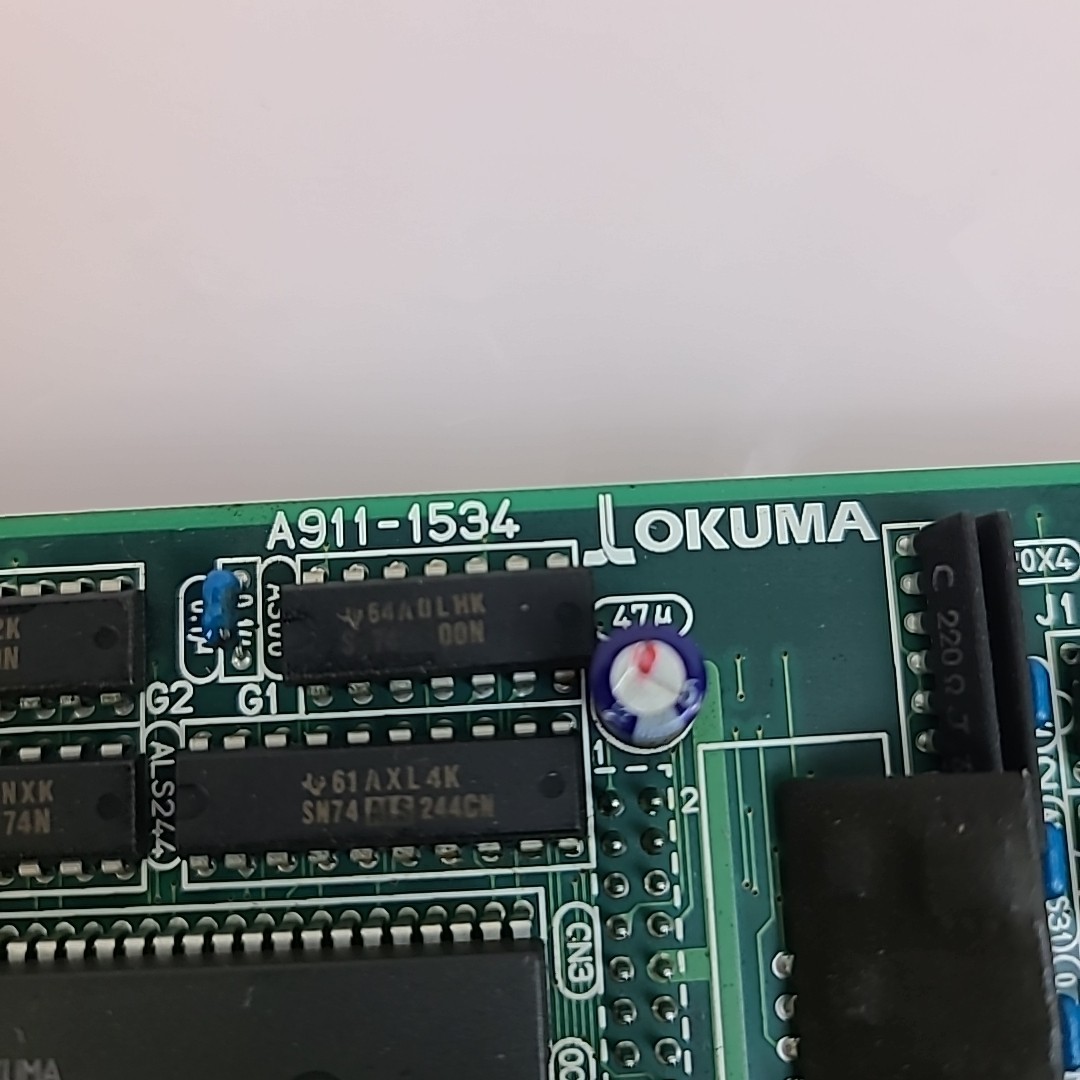Okuma 1911-1534-54-24 Cadet V Circuit Board E4809-045-110-D Okuma