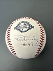 Ron Guidry #49 Yankees SIGNED Official MLB Yankees Anniv Logo Baseball w/ holog.