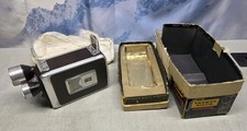    Kodak Brownie 8 mm Movie Camera with 3 lens Turret f/1.9 W/ Box Tested Nice