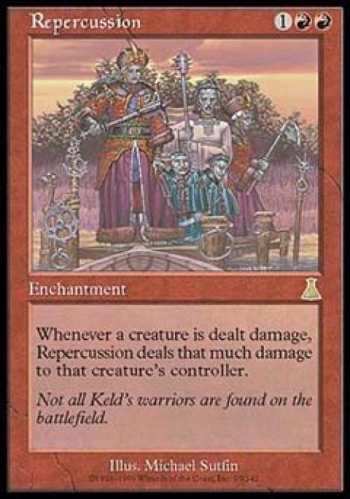 MTG English Repercussion NM Normal Urza's Destiny