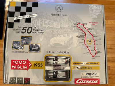 New -Carrera evolution 25115 mille miglia 1955 Limited Edition