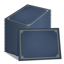 GNL Certificate Holders - 25 Packs Blue Diploma Holders, 25 Pack,