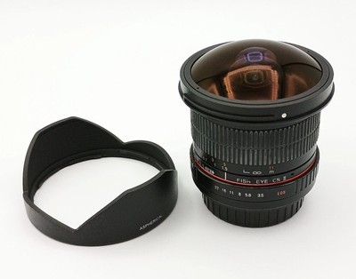 USED Samyang 8mm F3.5 MF Lens (Canon EF Mount) [PARTS]