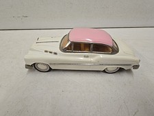 Vintage 11" Voiture 1950s Buick Pink Hard Top Sedan Friction Car