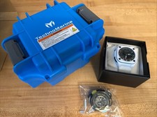 Invicta x Activa Unisex Digital Watch White Silicon Band Diving Case, Keychain
