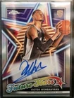 2023-24 Topps Chrome Future Stars Autograph #FSA-VW Victor Wembanyama RC Auto