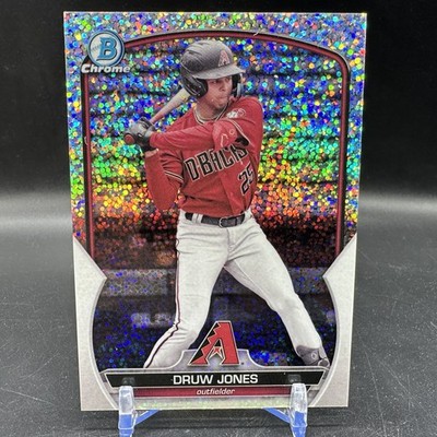 DRUW JONES Speckle Refractor /299 2023 Bowman Chrome #BCP-249 Diamondbacks