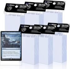 600 Pack Card Sleeves, Perfect Fit Inner Sleeves Ideal for Double-Sleeving, T...