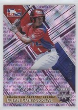 2019 Panini Elite Extra Edition Aspirations Purple 160/250 Elian Cortorreal y0i