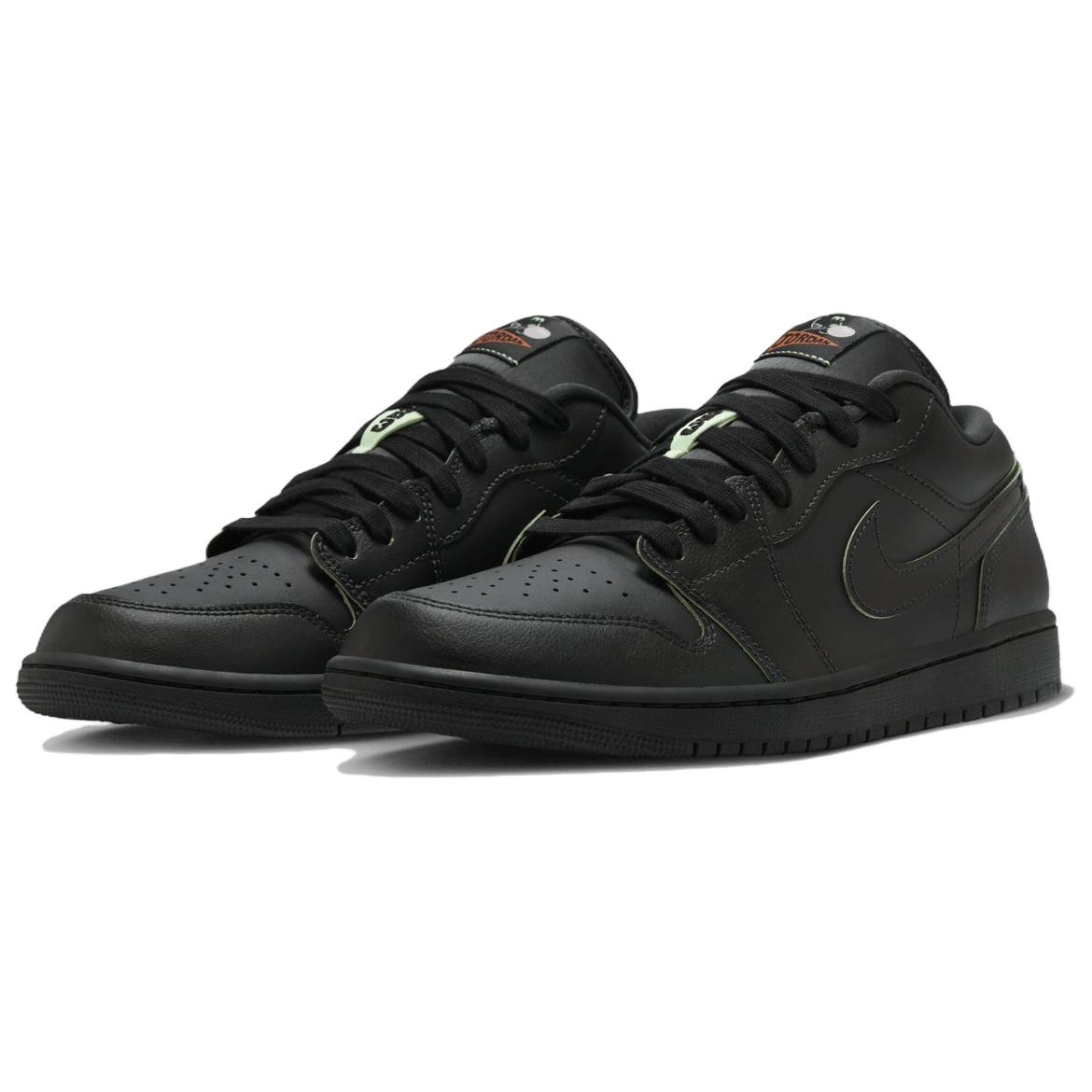 Size 8.5 - Air Jordan 1 SE Low Black Cat Mascot for sale online | eBay