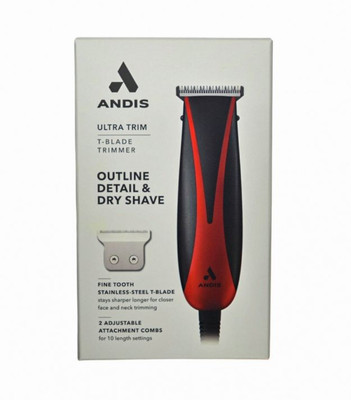 Andis T-Blade Hair Trimmer Clippers, Barber Beard And Mustache Cutting Machine