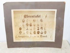 Reservistenbild Ehrentafel Kriegsteilnehmer 1914/1918 Linach!