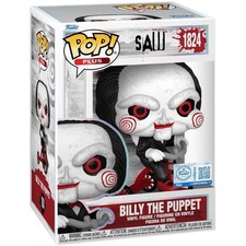 Funko POP Plus Billy the Puppet SAW 1824 on Tricycle Special Edition + Protector