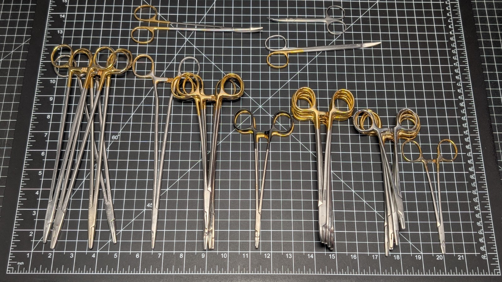 Aesculap Jarit 121-210 CARBIDE CARB-BITE Heaney Crile Needle Holders Scissors