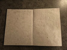 Czarny album z papierem kaharskim z Nepalu 