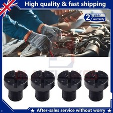 4x Radiator Hose Bleed Vent Screw Seal For BMW E30 E39 E46 E81 E87 E90 E91 X3 X5