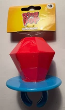 Ring Pop 2023 Ruz Novelty Bazooka Co Decoupage Christmas Tree Ornament NEW