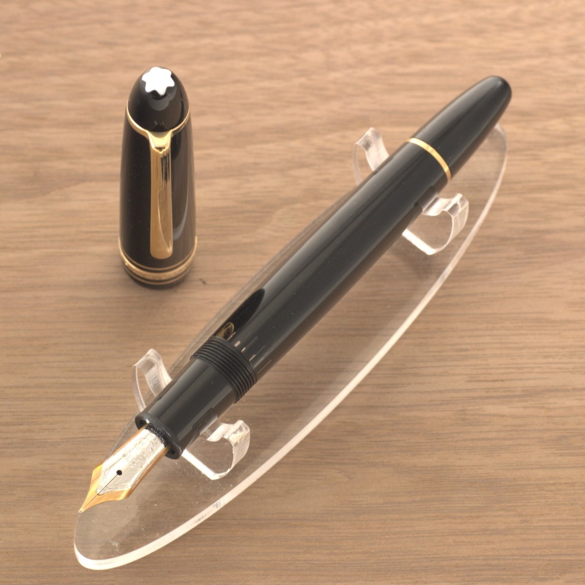 Vintage 1990s Montblanc Meisterstuck Le Grand 146 14K F 2 tone Nib