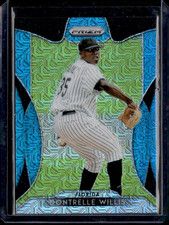2019 Panini Prizm Prizms Blue Mojo #288 Dontrelle Willis SERIAL # 018/399