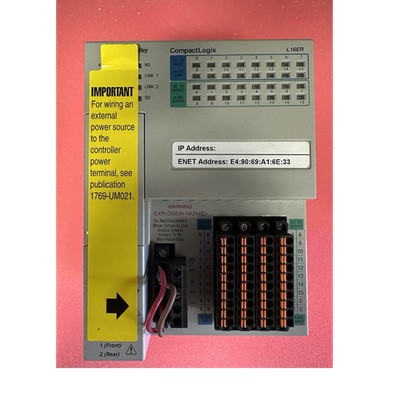 Allen-Bradley 1769-L16ER-BB1B CompactLogix PLC Processor Module