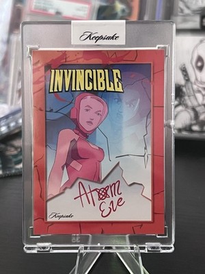 Invincible /15 Limited Edition Atom Eve Las Vegas Exclusive Signagraph Card