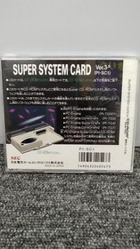 NEC Super System Card for PC Engine & TurboGrafx-16 CD-ROM2 Used