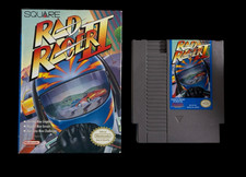 Nintendo NES Rad Racer 2 Game With Original Box -Tested Works - Pre-Owned
