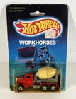 1986 Hot Wheels Workhorses Peterbilt Cement Truck On Sealed Card