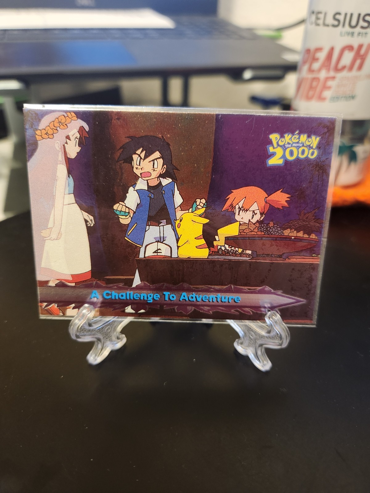 2000 Topps Pokemon 2000 #27 A Challenge To Adventure Foil 