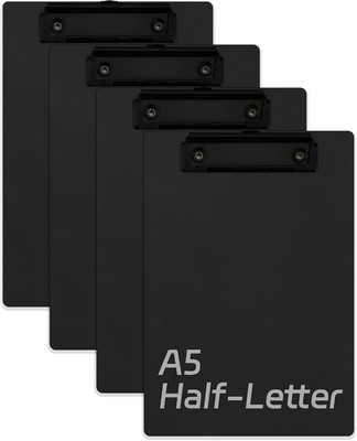 Small Clipboards 6'' X 9'' Mini Clipboards 4-Pack Half Letter Memo Size Clipboard