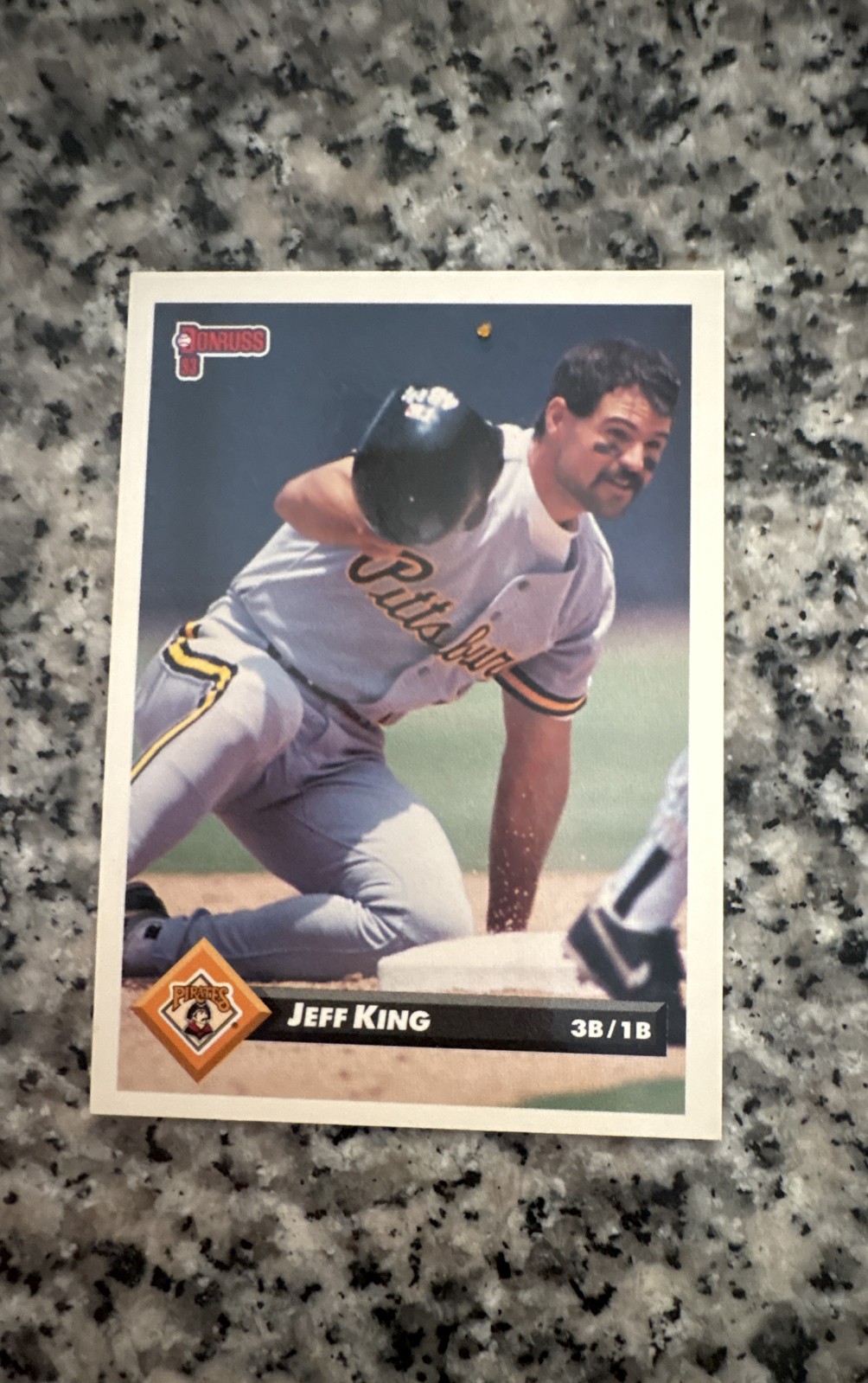 1993 Donruss - Jeff King #252