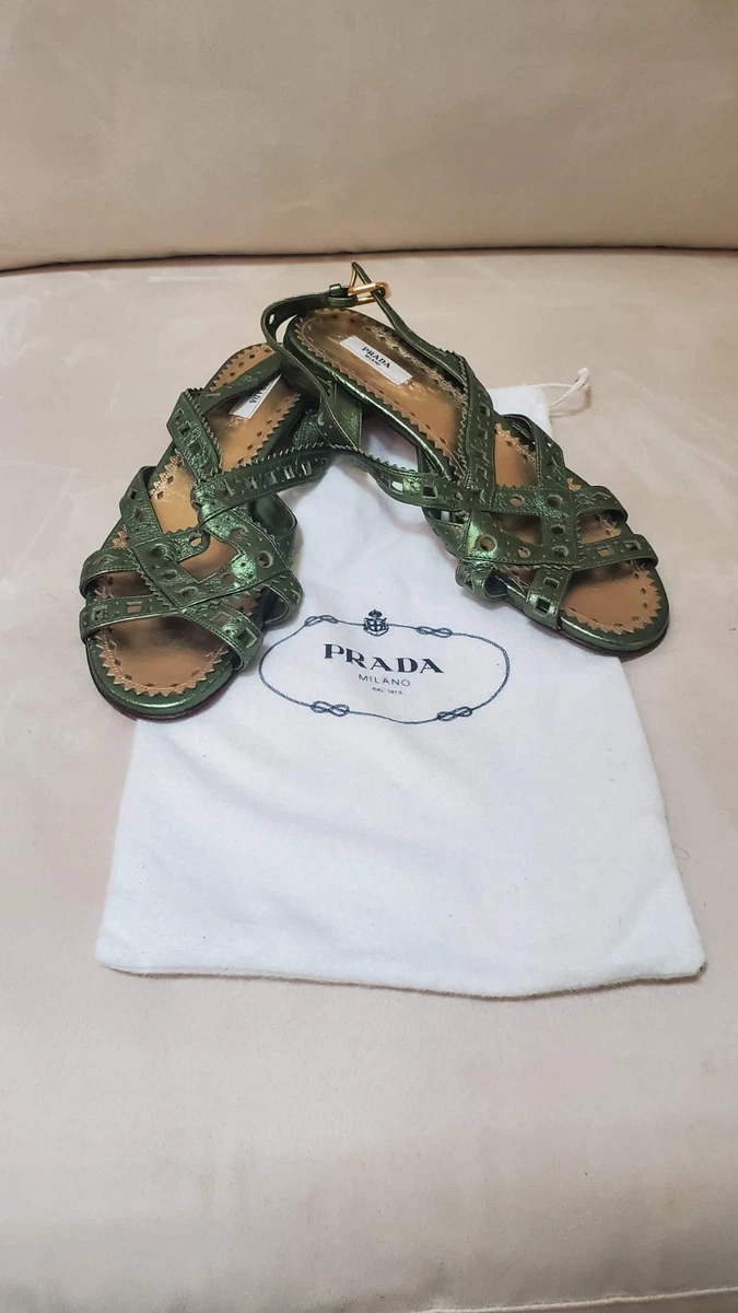 PRADA Green Sandals for Women for sale | eBay