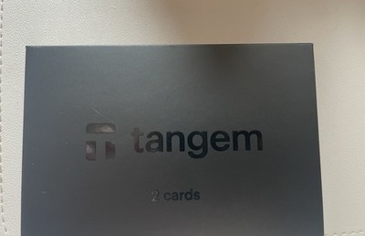 Tangem Wallet 2.0 - 2 Karten Set Krypto Hardware Wallet Schwarz