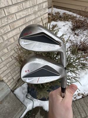 **Tour Issue** Rare Nike Engage Raw Finish 56 60 Wedge Set - Tour Issue S400