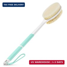Back Scrubber Anti Slip for Shower,Back Brush Long Handle with Soft and