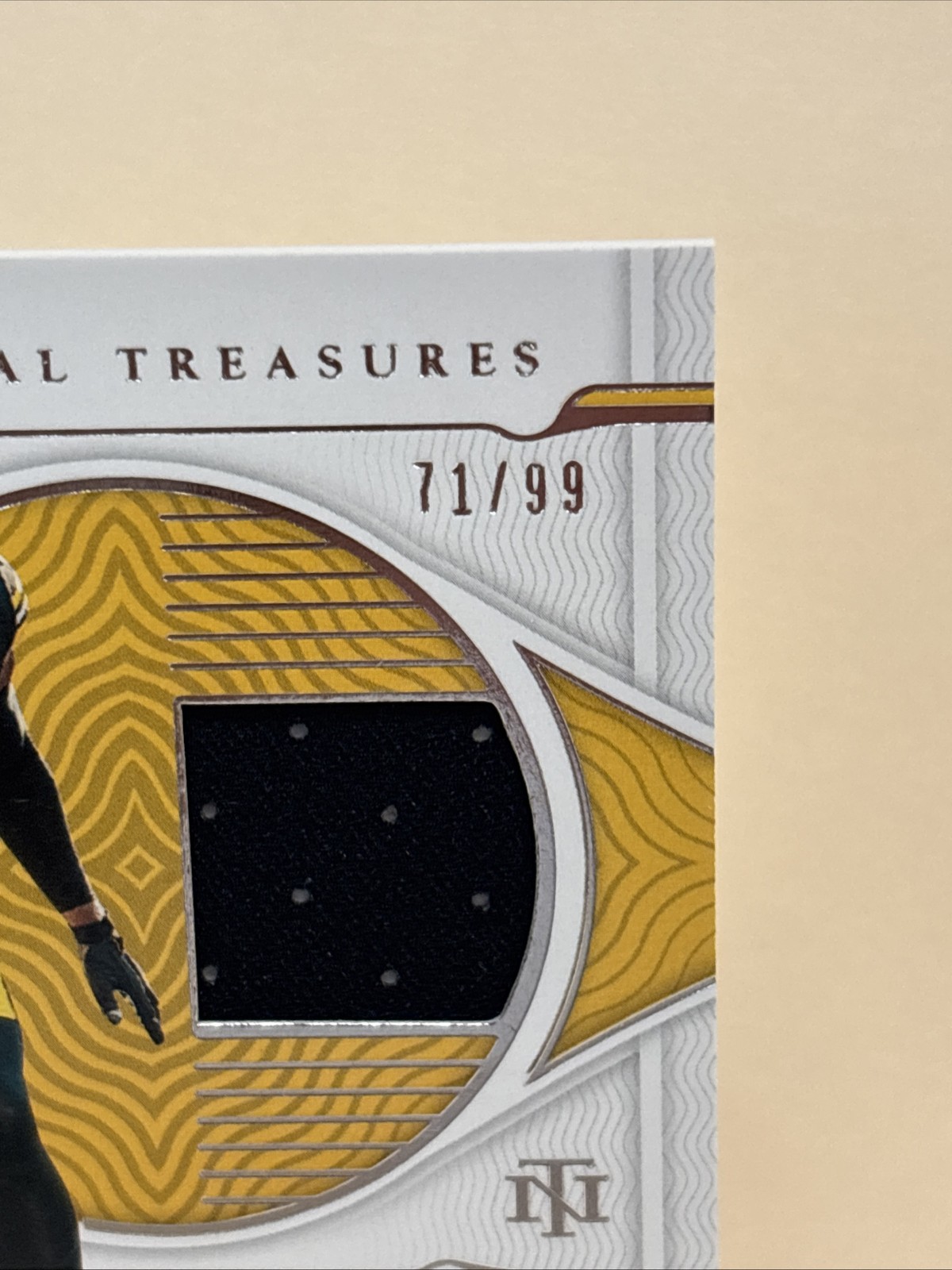 2021 National Treasures Material Signatures #71/99 Minkah Fitzpatrick Auto view 4