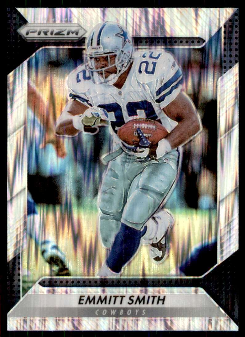 2016 Panini Prizm Flash Emmitt Smith #185 Dallas Cowboys