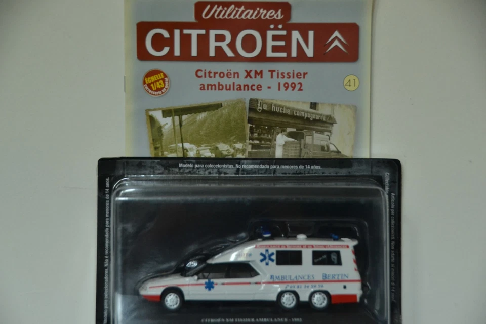 1/43 CITROËN XM Tissier ambulance 1992 20VC6 - Photo 2/4