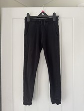 Next Boys Black Skinny Joggers Age 9 Years