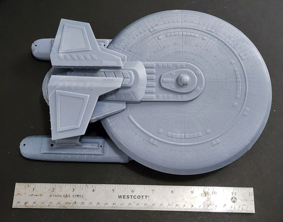 1/1400 scale HUGE Apollo Class Starship W/ Decals! Star Trek printed resin model - Image 4 of 4