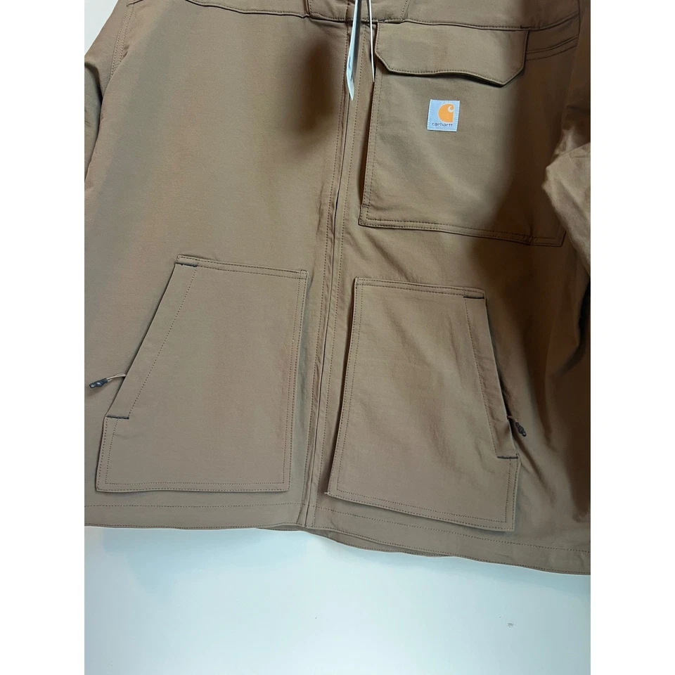 Carhartt Super Dux Lightweight Mock Neck Jacket Mens 2XL Rain Defender NWT - Image 2 of 4