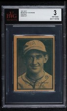 1931 W517 Mickey Cochrane #54 BVG 3 HOF 0q3