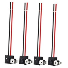 4Pcs H1 H3 Headlight Fog Light Bulb Socket Adapter Connector Extension Wiring