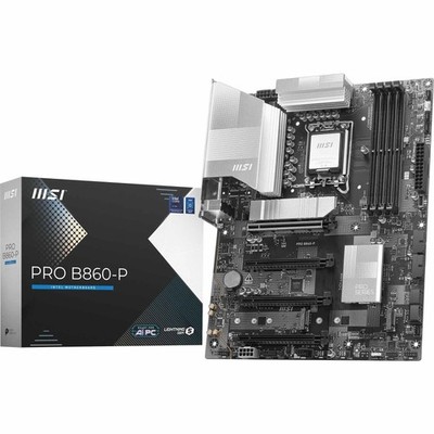 MSI PRO B860-P Motherboard, ATX - Supports Intel Core Ultra Processors (Series 2